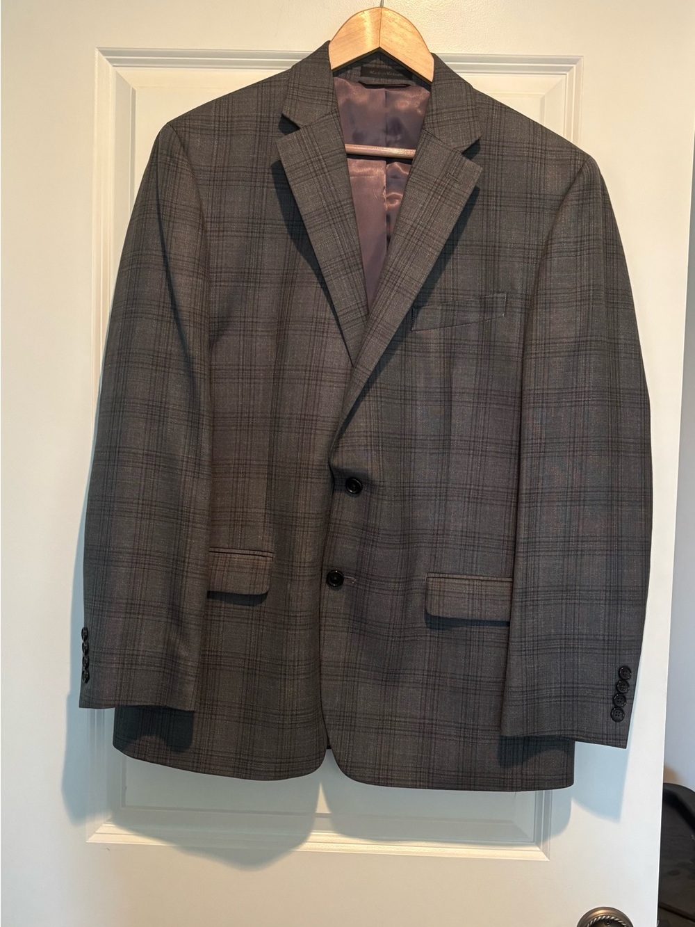 Ralph Lauren Gray Plaid Sport Coat